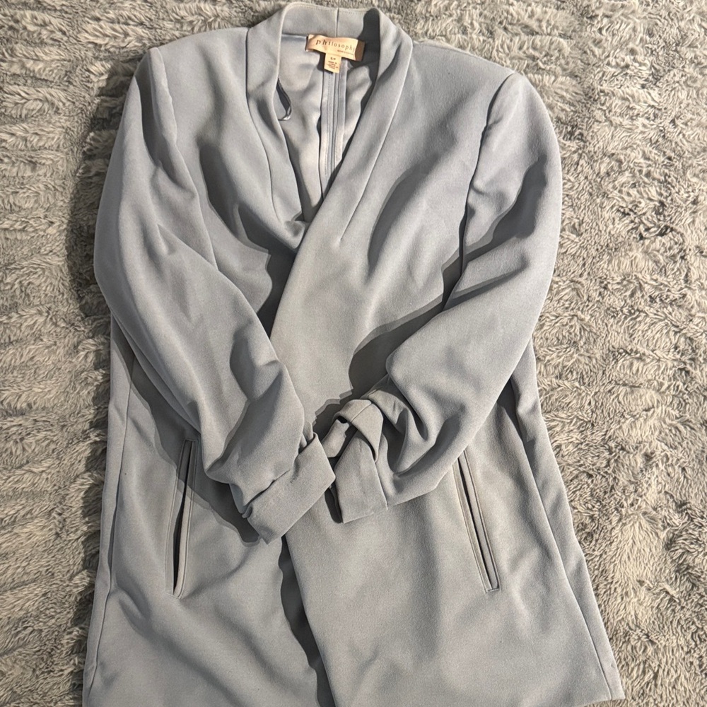 Philosophy Soft Blue Suit Jacket